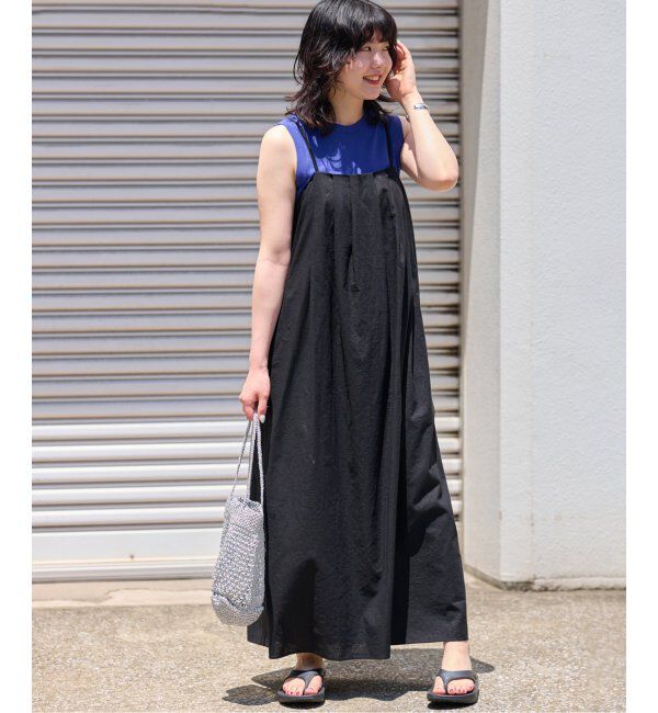 JOURNAL STANDARD relume「リネンコットンタックキャミワンピース」|ワンピース|