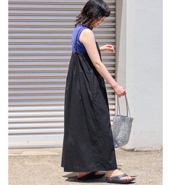 JOURNAL STANDARD relume「リネンコットンタックキャミワンピース」|ワンピース|