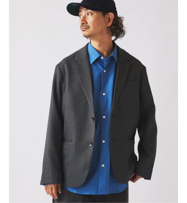 JOURNAL STANDARD relume「TECH ウーリッシュウォーム ジャケット (セットアップ対応可能)」|テーラードジャケット|グレーA