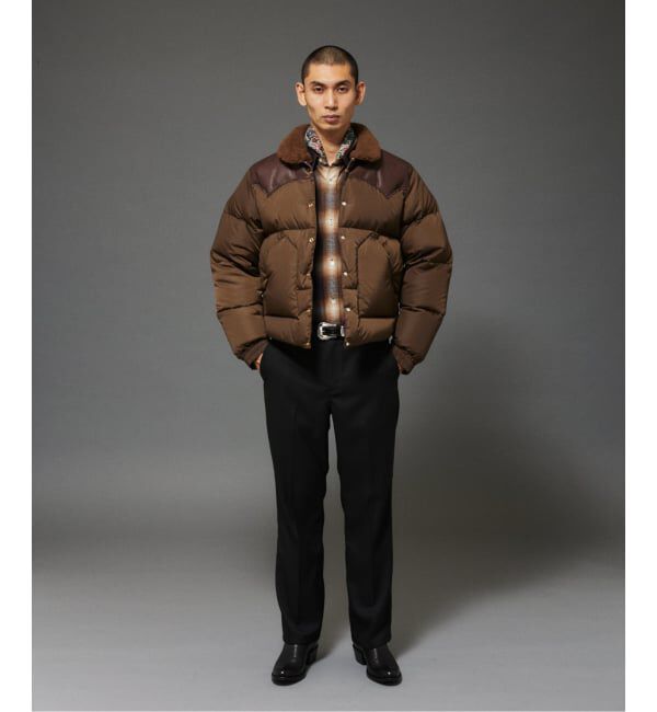 JOURNAL STANDARD「Rocky Mountain Featherbed / ロッキーマウンテン 別注 クロップド ダウン」|ダウン|