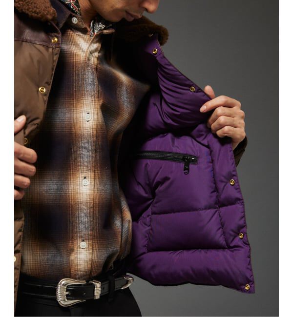 JOURNAL STANDARD「Rocky Mountain Featherbed / ロッキーマウンテン 別注 クロップド ダウン」|ダウン|