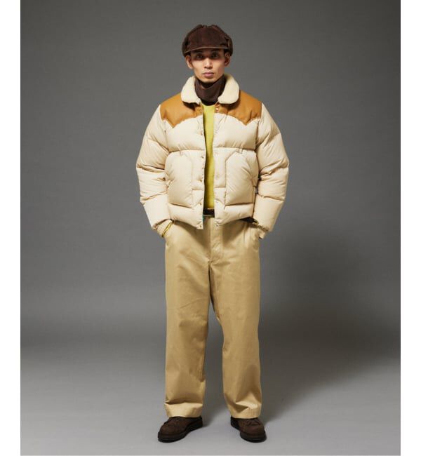 JOURNAL STANDARD「Rocky Mountain Featherbed / ロッキーマウンテン 別注 クロップド ダウン」|ダウン|