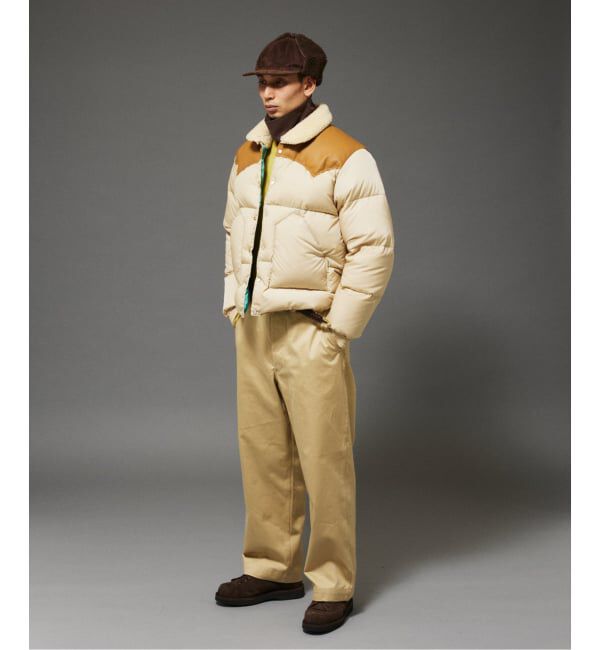 JOURNAL STANDARD「Rocky Mountain Featherbed / ロッキーマウンテン 別注 クロップド ダウン」|ダウン|