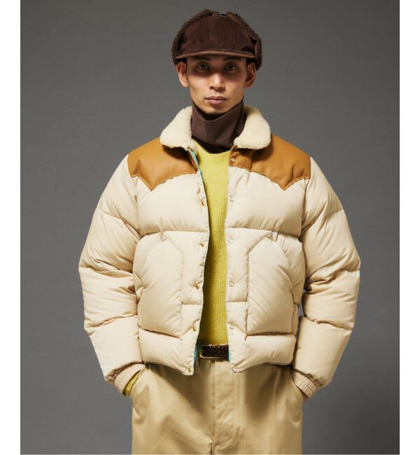 JOURNAL STANDARD「Rocky Mountain Featherbed / ロッキーマウンテン 別注 クロップド ダウン」|ダウン|