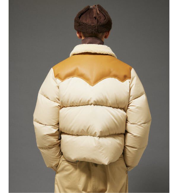 JOURNAL STANDARD「Rocky Mountain Featherbed / ロッキーマウンテン 別注 クロップド ダウン」|ダウン|