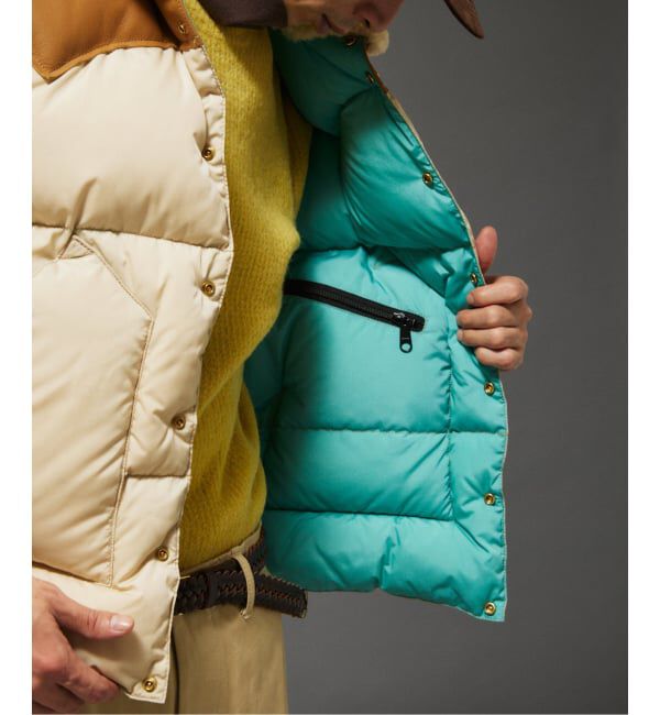 JOURNAL STANDARD「Rocky Mountain Featherbed / ロッキーマウンテン 別注 クロップド ダウン」|ダウン|