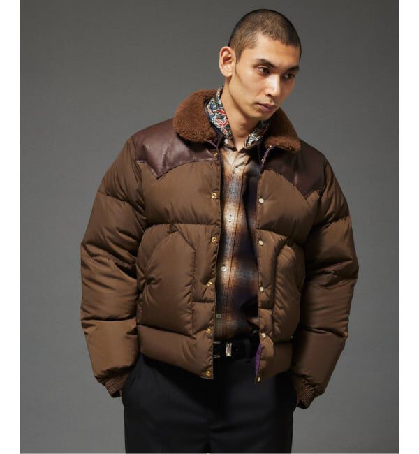 JOURNAL STANDARD「Rocky Mountain Featherbed / ロッキーマウンテン 別注 クロップド ダウン」|ダウン|