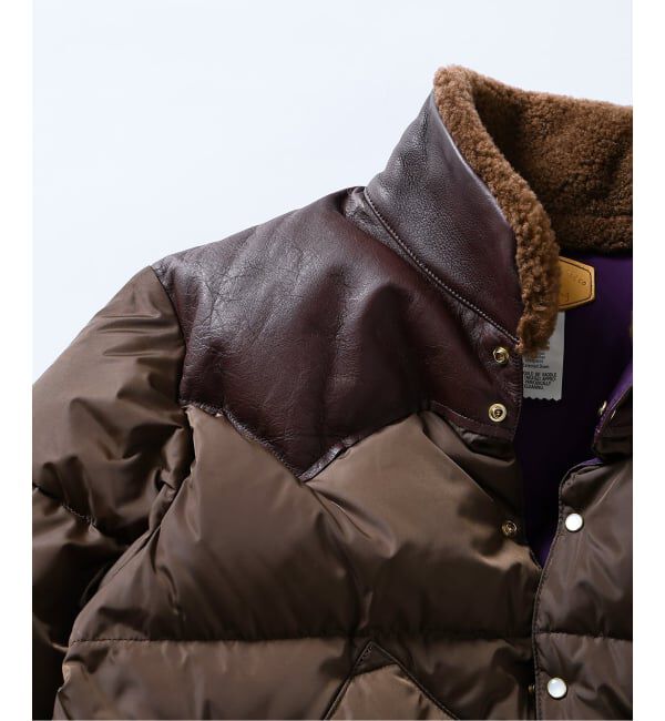 JOURNAL STANDARD「Rocky Mountain Featherbed / ロッキーマウンテン 別注 クロップド ダウン」|ダウン|