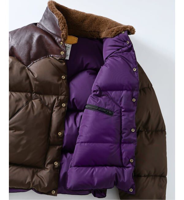 JOURNAL STANDARD「Rocky Mountain Featherbed / ロッキーマウンテン 別注 クロップド ダウン」|ダウン|