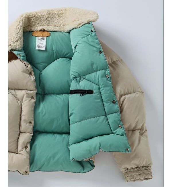 JOURNAL STANDARD「Rocky Mountain Featherbed / ロッキーマウンテン 別注 クロップド ダウン」|ダウン|