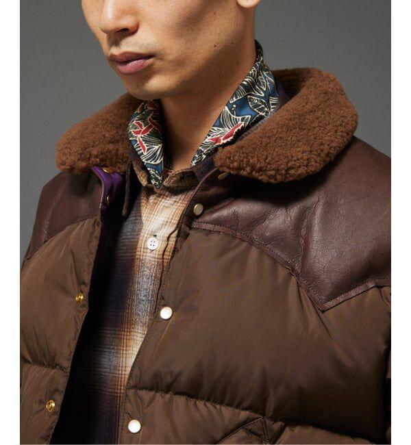 JOURNAL STANDARD「Rocky Mountain Featherbed / ロッキーマウンテン 別注 クロップド ダウン」|ダウン|