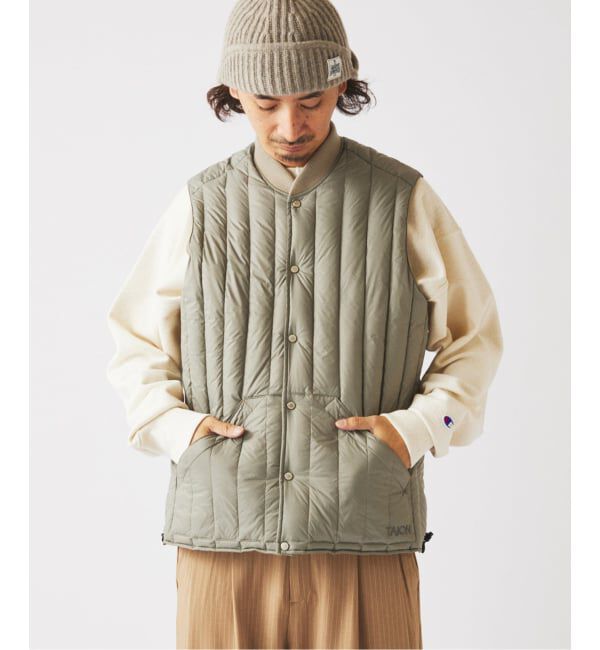 JOURNAL STANDARD relume「TAION / タイオン 別注 ヴァーチカルキルト リバーシブル ダウンベスト」|ダウン|