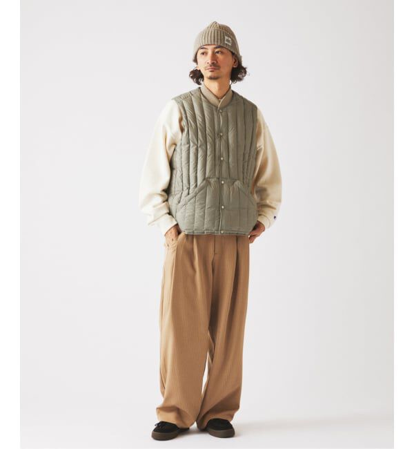 JOURNAL STANDARD relume「TAION / タイオン 別注 ヴァーチカルキルト リバーシブル ダウンベスト」|ダウン|