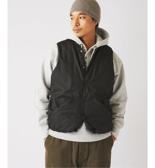 JOURNAL STANDARD relume「TAION / タイオン 別注 ヴァーチカルキルト リバーシブル ダウンベスト」|ダウン|