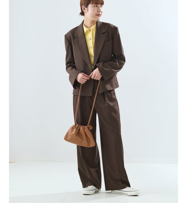 journal standard L'essage「NALYAストライプ/Doeskinジャケット」|テーラードジャケット|