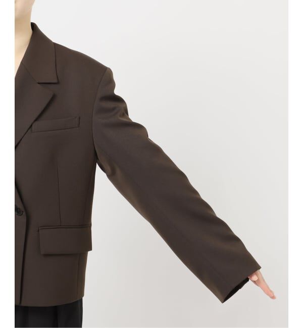 journal standard L'essage「NALYAストライプ/Doeskinジャケット」|テーラードジャケット|