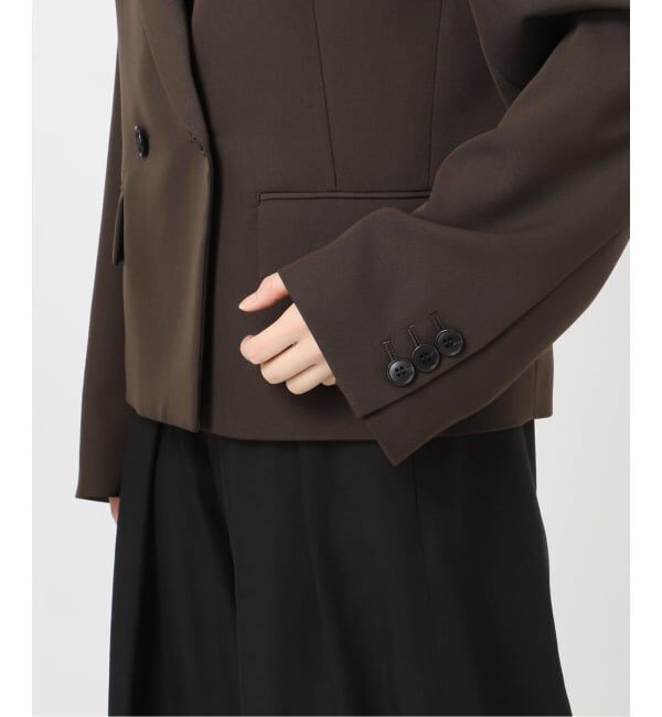 journal standard L'essage「NALYAストライプ/Doeskinジャケット」|テーラードジャケット|