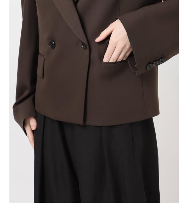 journal standard L'essage「NALYAストライプ/Doeskinジャケット」|テーラードジャケット|