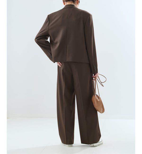 journal standard L'essage「NALYAストライプ/Doeskinジャケット」|テーラードジャケット|