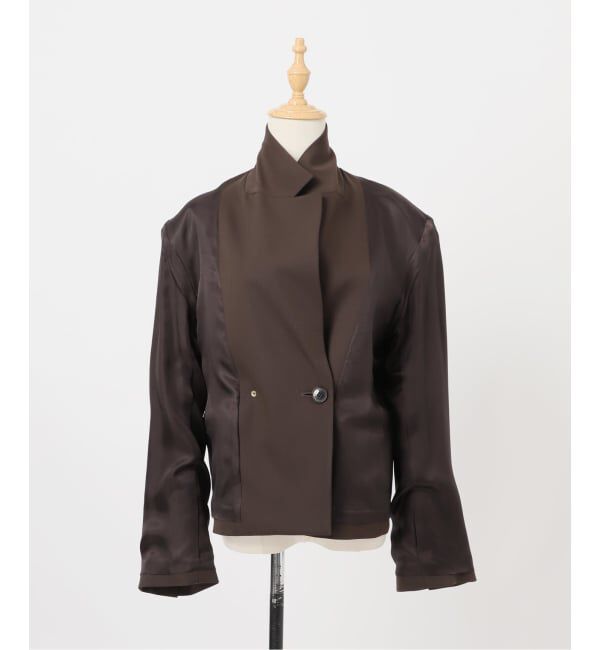 journal standard L'essage「NALYAストライプ/Doeskinジャケット」|テーラードジャケット|