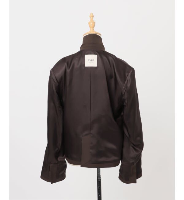 journal standard L'essage「NALYAストライプ/Doeskinジャケット」|テーラードジャケット|