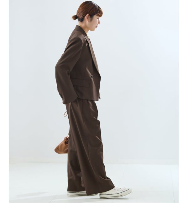 journal standard L'essage「NALYAストライプ/Doeskinジャケット」|テーラードジャケット|