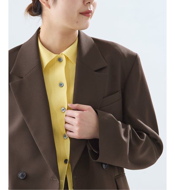 journal standard L'essage「NALYAストライプ/Doeskinジャケット」|テーラードジャケット|