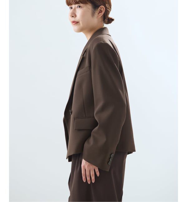 journal standard L'essage「NALYAストライプ/Doeskinジャケット」|テーラードジャケット|