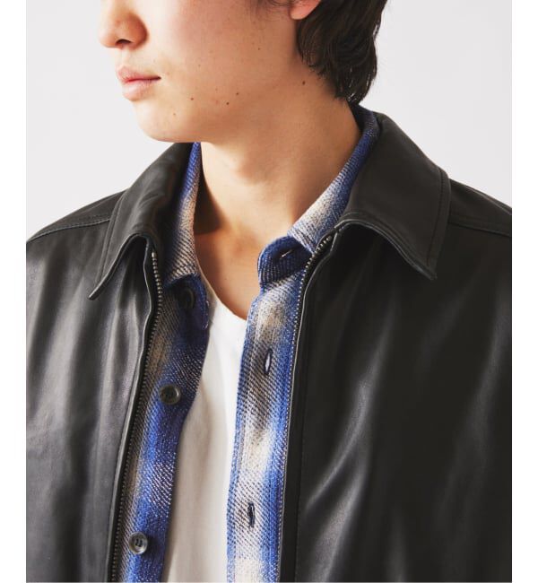 JOURNAL STANDARD relume「ラムレザー ジップジャケット」|ライダースジャケット|