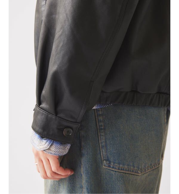 JOURNAL STANDARD relume「ラムレザー ジップジャケット」|ライダースジャケット|