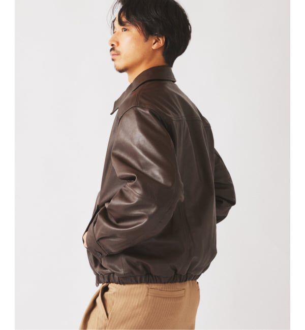 JOURNAL STANDARD relume「ラムレザー ジップジャケット」|ライダースジャケット|