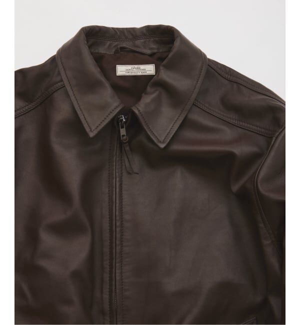JOURNAL STANDARD relume「ラムレザー ジップジャケット」|ライダースジャケット|