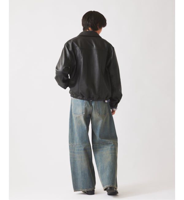 JOURNAL STANDARD relume「ラムレザー ジップジャケット」|ライダースジャケット|