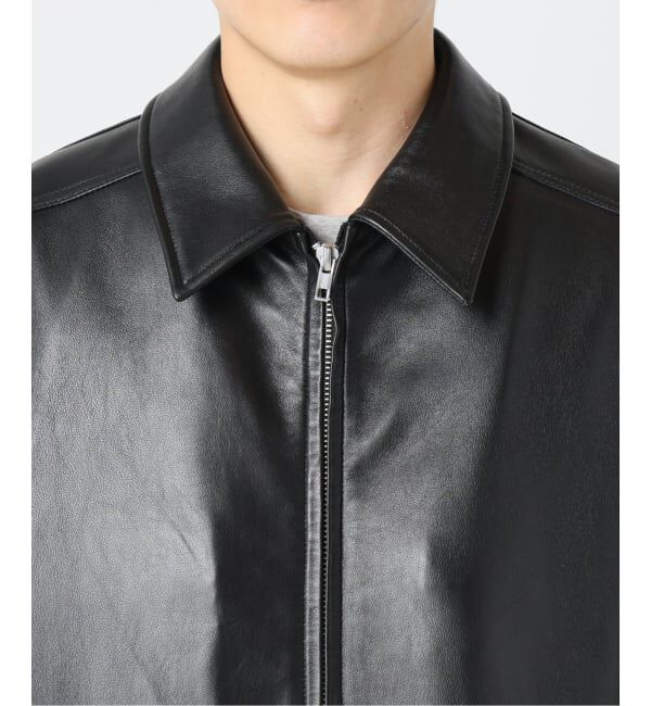 JOURNAL STANDARD relume「ラムレザー ジップジャケット」|ライダースジャケット|