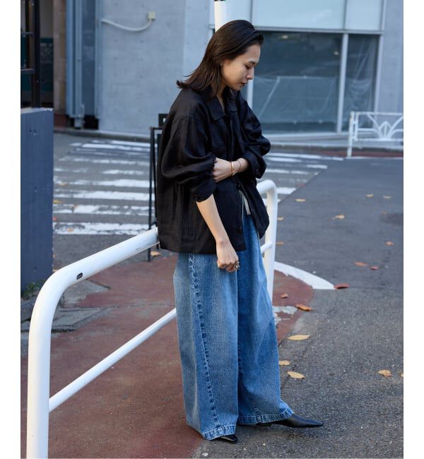 JOURNAL STANDARD「《追加予約》リネンミリタリージャケット」|ミリタリージャケット|