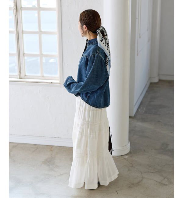 JOURNAL STANDARD「《予約》インドボイルレースティアードスカート」|スカート|