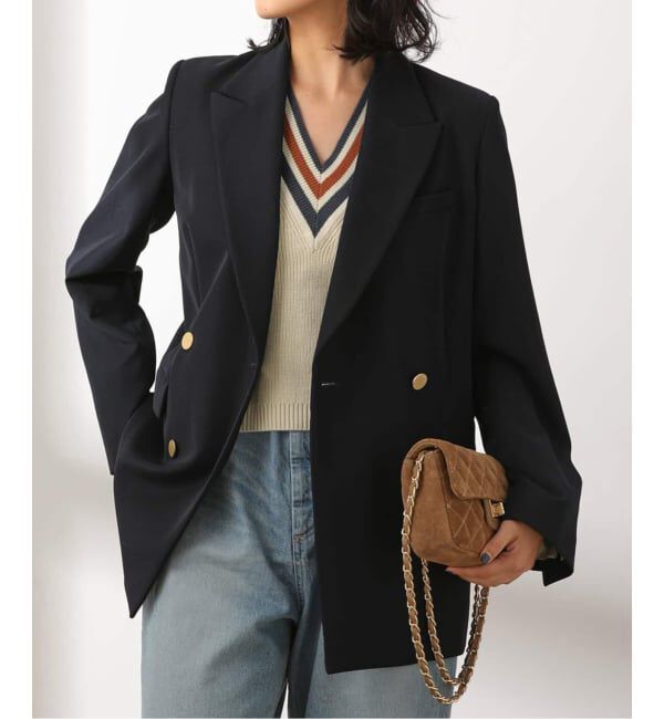 journal standard L'essage「《追加6》ヴィスポリギャバブレザージャケット」|テーラードジャケット|