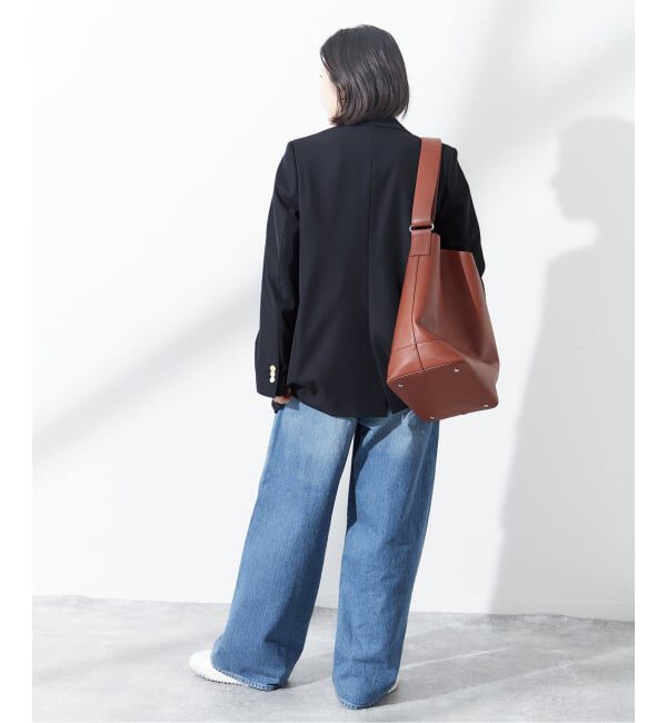 journal standard L'essage「《追加6》ヴィスポリギャバブレザージャケット」|テーラードジャケット|