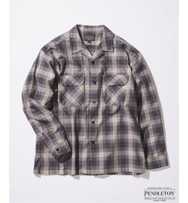 JOURNAL STANDARD「PENDLETON / ペンドルトン 別注 オープンカラーシャツ」|シャツ・ブラウス|ブラック