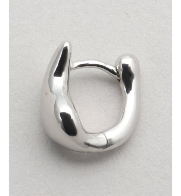 journal standard L'essage「【MARIA BLACK/マリアブラック】 Sagene Trail Huggie Silver LEFT：ピアス」|ピアス|