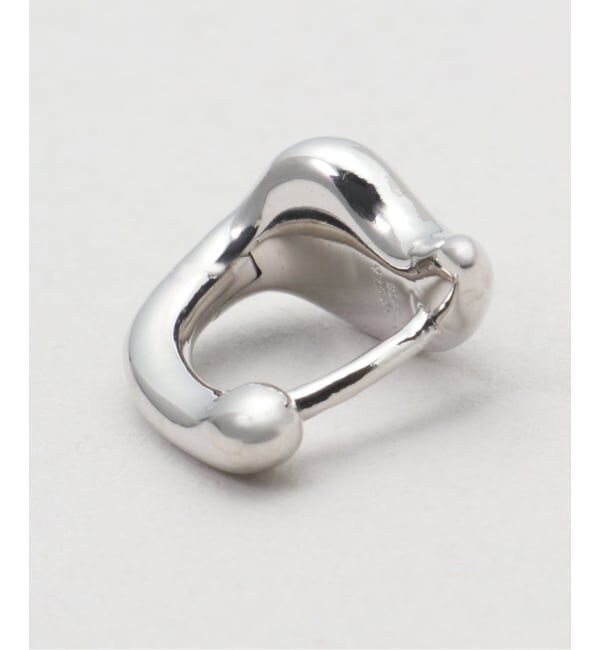 journal standard L'essage「【MARIA BLACK/マリアブラック】 Sagene Trail Huggie Silver LEFT：ピアス」|ピアス|