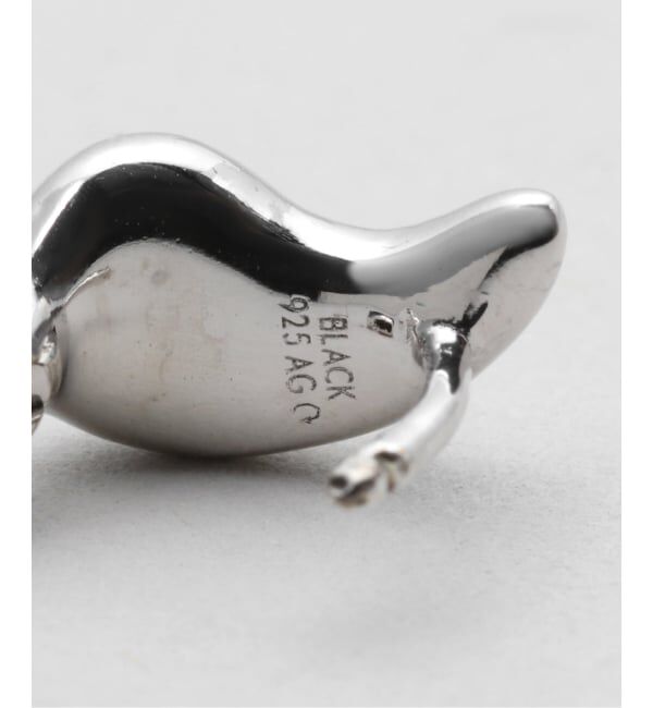 journal standard L'essage「【MARIA BLACK/マリアブラック】 Sagene Trail Huggie Silver LEFT：ピアス」|ピアス|