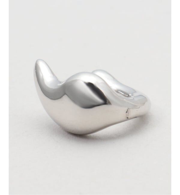 journal standard L'essage「【MARIA BLACK/マリアブラック】 Sagene Trail Huggie Silver LEFT：ピアス」|ピアス|