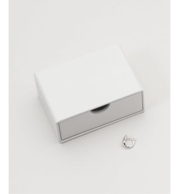 journal standard L'essage「【MARIA BLACK/マリアブラック】 Sagene Trail Huggie Silver LEFT：ピアス」|ピアス|