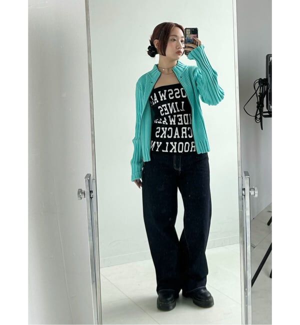 Oriens JOURNAL STANDARD「フロントジップリブニットトップス」|ニット・セーター|