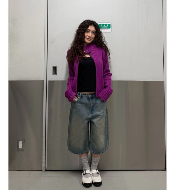 Oriens JOURNAL STANDARD「フロントジップリブニットトップス」|ニット・セーター|