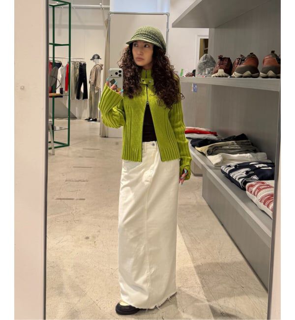 Oriens JOURNAL STANDARD「フロントジップリブニットトップス」|ニット・セーター|