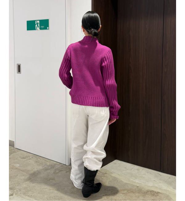 Oriens JOURNAL STANDARD「フロントジップリブニットトップス」|ニット・セーター|