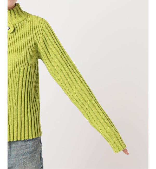 Oriens JOURNAL STANDARD「フロントジップリブニットトップス」|ニット・セーター|