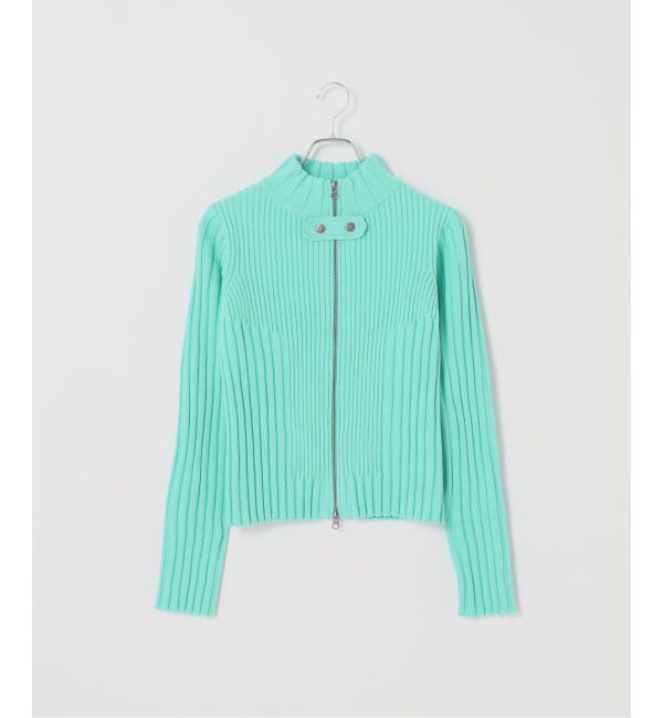 Oriens JOURNAL STANDARD「フロントジップリブニットトップス」|ニット・セーター|